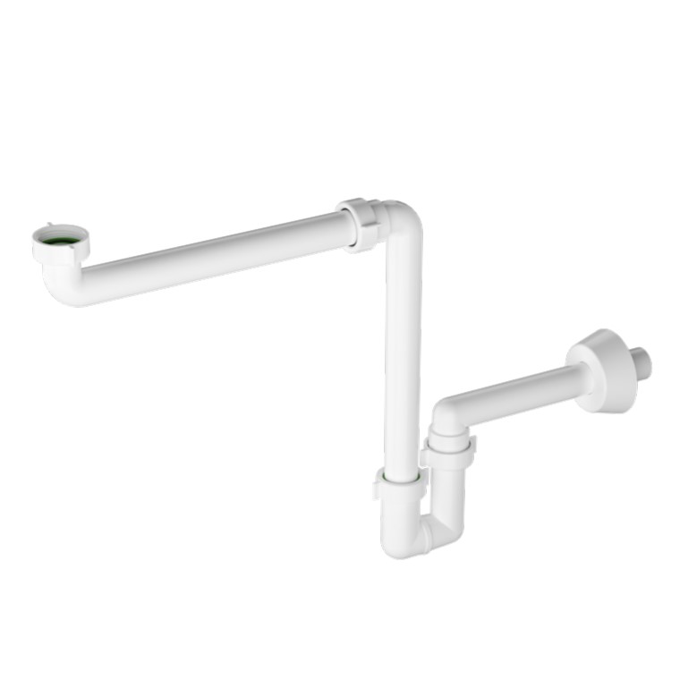 2930PP32B0 Сифон за мивка/шкаф спестяващ място, U-Plus, Bonomini 2930SP34B0 - Image 1