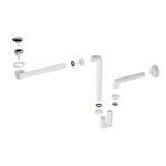 Сифон за мивка/шкаф спестяващ място, U-Plus, Bonomini 2930SP34B0 - Image 3