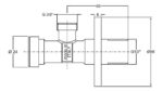 Ъглово кранче с филтър, Greenstar , Bonomini 0515FL24B7* - Image 5