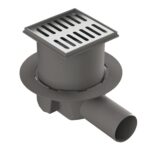 Подов сифон 10х10см с воден затвор, EAST DRAIN, Bonomini 6020PP10B2