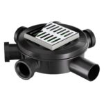 Подов сифон 10х10см с 5 изхода ф40/50мм MAXI DRAIN, Bonomini 6956CX50S9 *