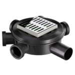 Подов сифон 10х10см с 5 изхода ф40/50мм MAXI DRAIN, Bonomini 6956CX50S9 *