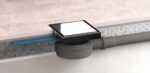 Подов сифон за плочка 10х10 см, ф40мм, H48mm, Micro Drain, Bonomini 60463MXL40S2N - Image 2
