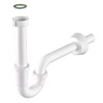 Тръбен сифон за мивка, 11/4" х ф32мм, Bonomini, Monster-Tubular, 2710PP30B0