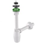 Сифон за мивка с витло 11/4" x ф32mm , Tedesco Bonomini 2634WL32B0