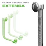 Сифон за вана автоматичен Extensa, Bonomini 4028AB50S7 - Image 3