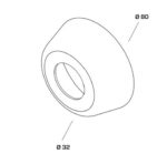 Розетка за сифон, ABS, хромирана ф80мм х ф32мм, Bonomini RS2262 - Image 2