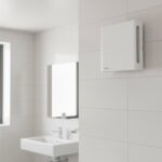 Вентилатор за баня, ф100мм, бял с датчик за влага и таймер 28db(A), Quiet Fan X5 Conceal, Manrose, QF100HTX5CON - Image 2